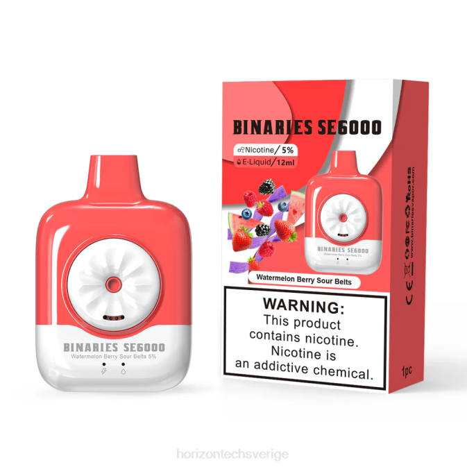 Horizon Tech Vape Coils | HorizonTech Binaries Cabin engångs se 12ml vattenmelon bär sura bälten 2T0Z138