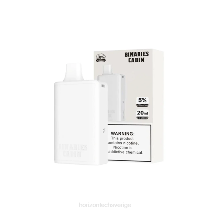 Horizontech Sverige | HorizonTech Binaries Cabin engångs 20ml klar 2T0Z81