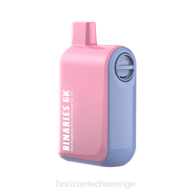 Horizontech Stockholm | HorizonTech Binaries Cabin engångs 15ml blå hallonrosa lemonadis 2T0Z32