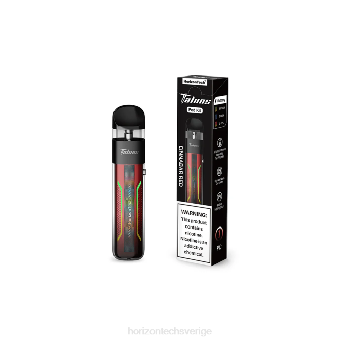 Horizon Tech Vape | HorizonTech Talons podsystem cinnoberröd 2T0Z198
