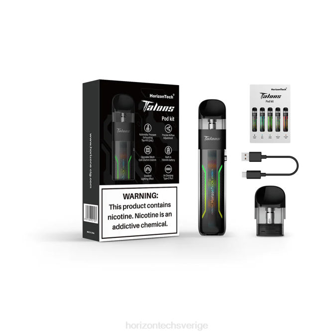 Horizontech Sverige | HorizonTech Talons startpaket klassisk svart 2T0Z21
