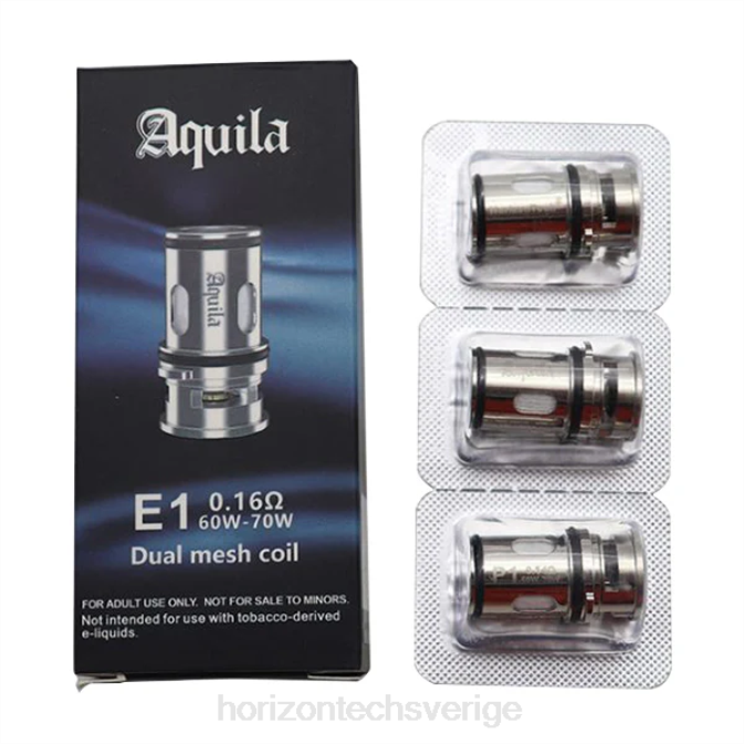 Horizontech Vape Sverige | HorizonTech Aquila spole (3-pack) e2 - 0,14 ohm (3-pack) 2T0Z13